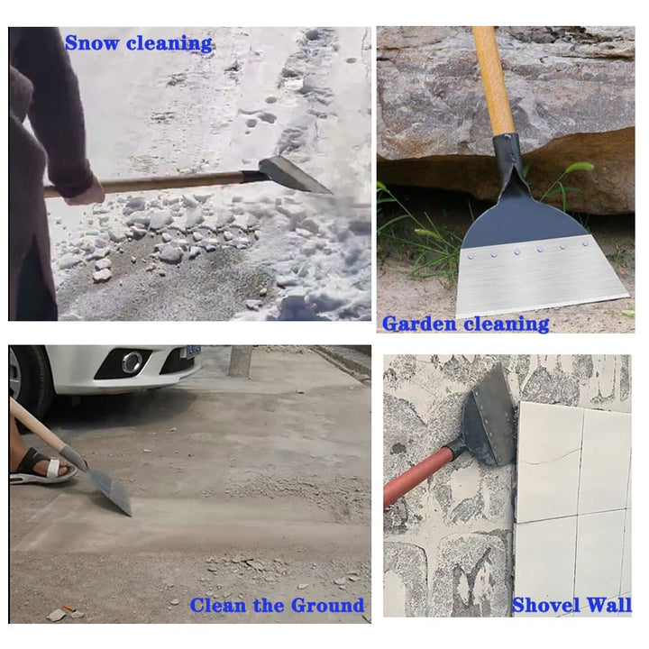Multifunctional All-Steel Garden Cleaning Shovel | Stornfield