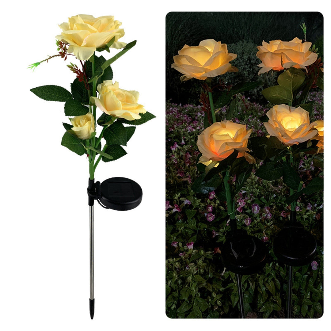 LED Solar Rose Decorative Light | Stornfield
