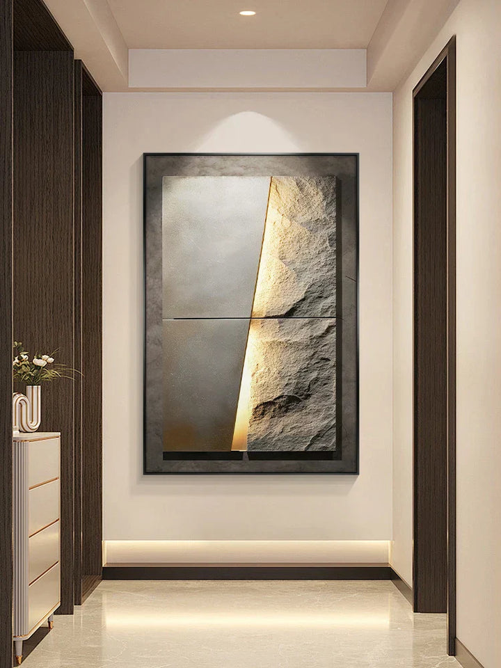 Stornfield | New Rock Texture LED Porcelain Wall Lamp