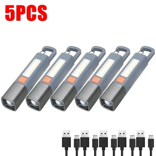 Ultra-Bright Long Shot USB Rechargeable Flashlight | Stornfield