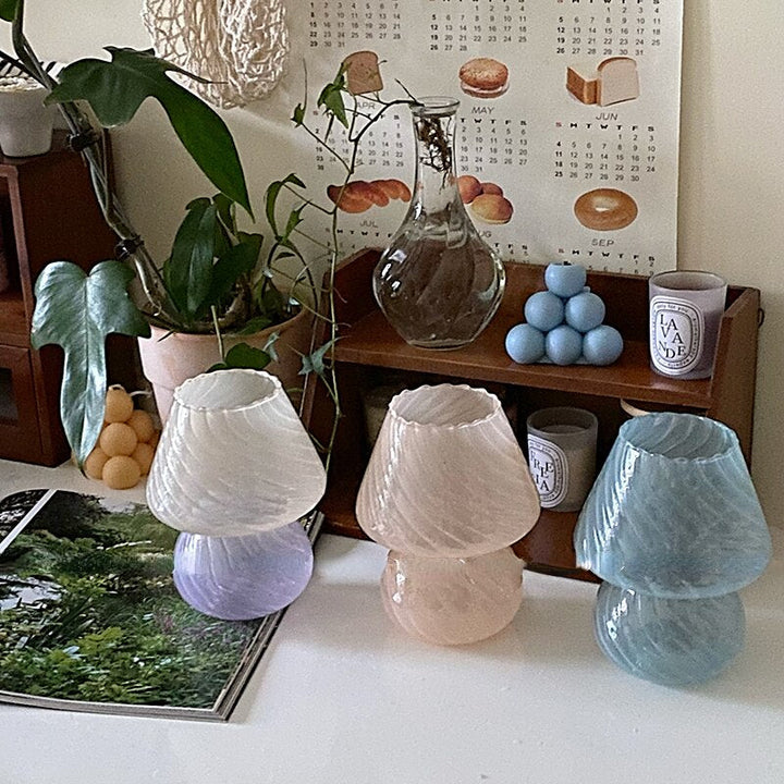 Nordic Ribbed Glass Vase | Stornfield