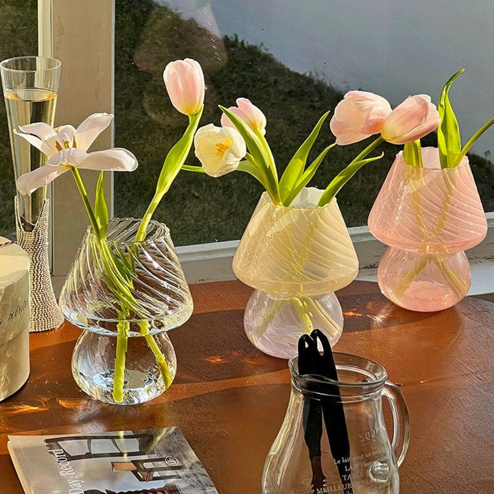 Nordic Ribbed Glass Vase | Stornfield