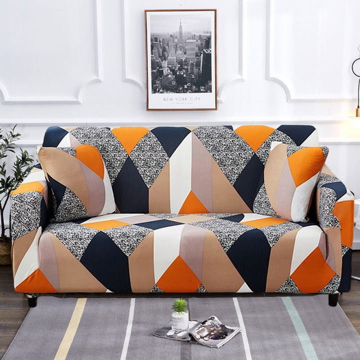 Modern Non-slip Colorful Elastic Sofa Cover | Stornfield