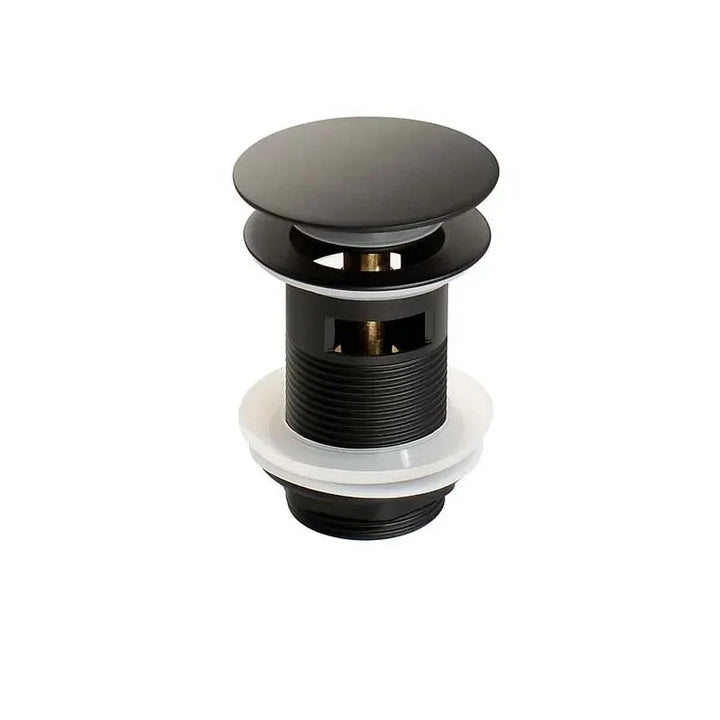Drain plug with push-down pop-up – brass | 11 colors | With or without overflow Stornfield