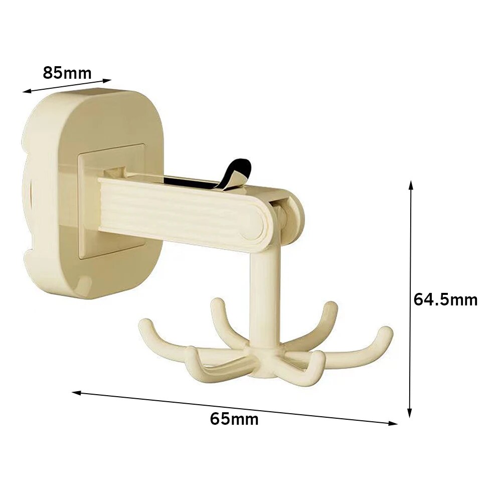Simplistic Six-Claw Universal Rotating Hook | Stornfield