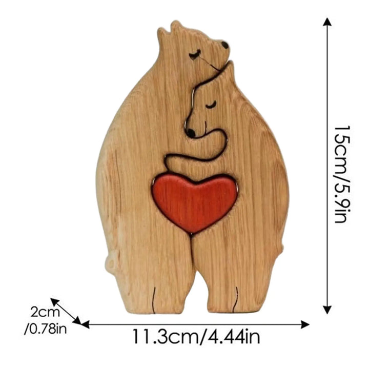 Loving Bears Interlocking Puzzle Decor | Stornfield