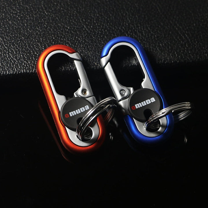 Stornfield | Steel Secure Double Ring Hook Keychain