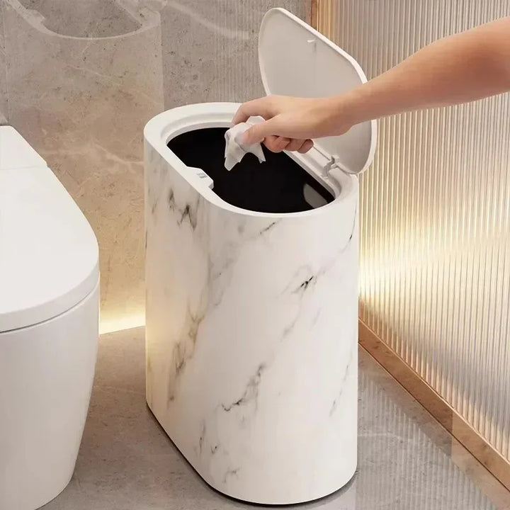 Nordic Marble Design Trash Can Stornfield