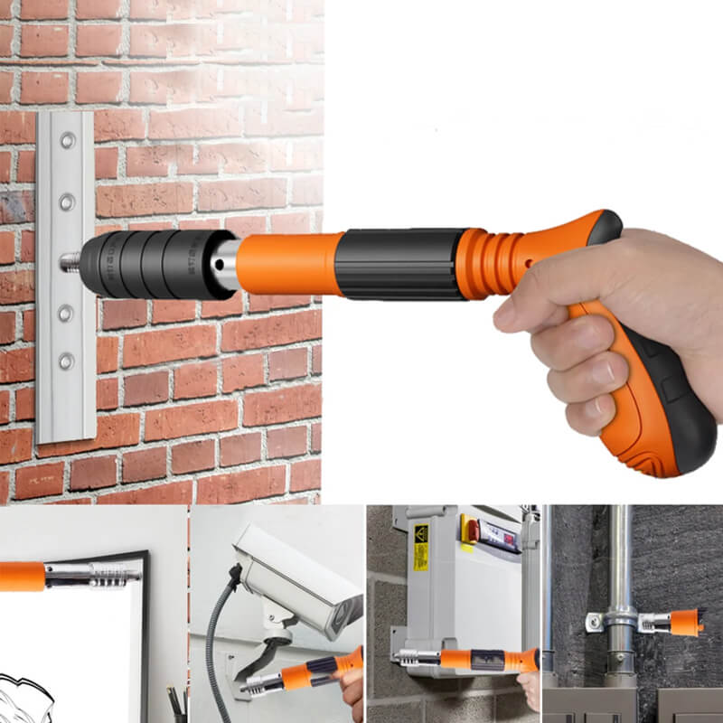 Stornfield | PowerShot Concrete Nail Gun | Precise and Efficient Nailing for Concrete and Steel