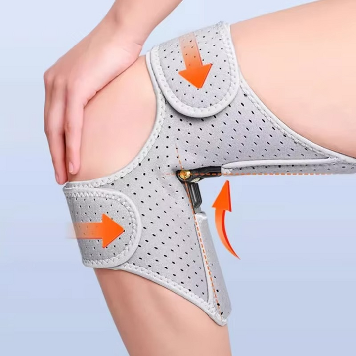 Stornfield | Adjustable Knee Support Brace with Power Rebound Springs for Joint Relief and Stability