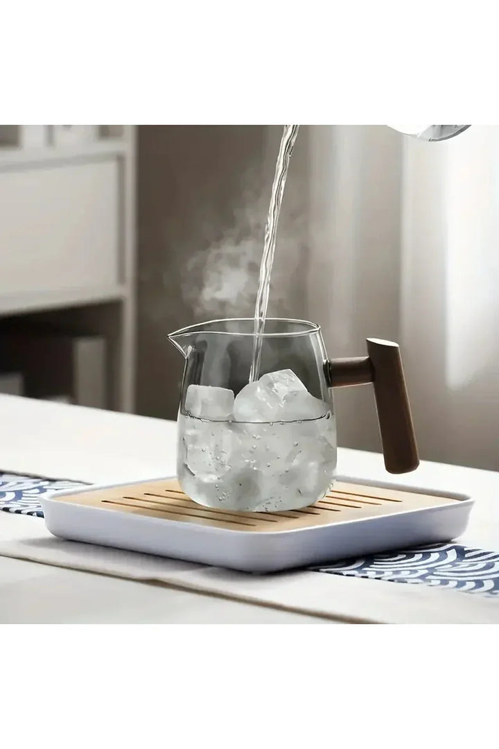 Stornfield | Wood Handle Glass Teapot