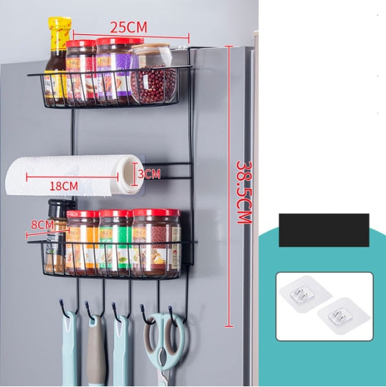 Super Storage Refrigerator Organizer Spice Rack | Stornfield