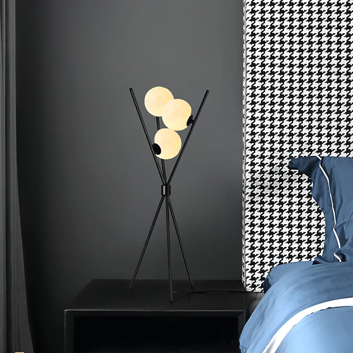 Mila - Stylish Minimalist Floor Lamp with Moon Design | Stornfield