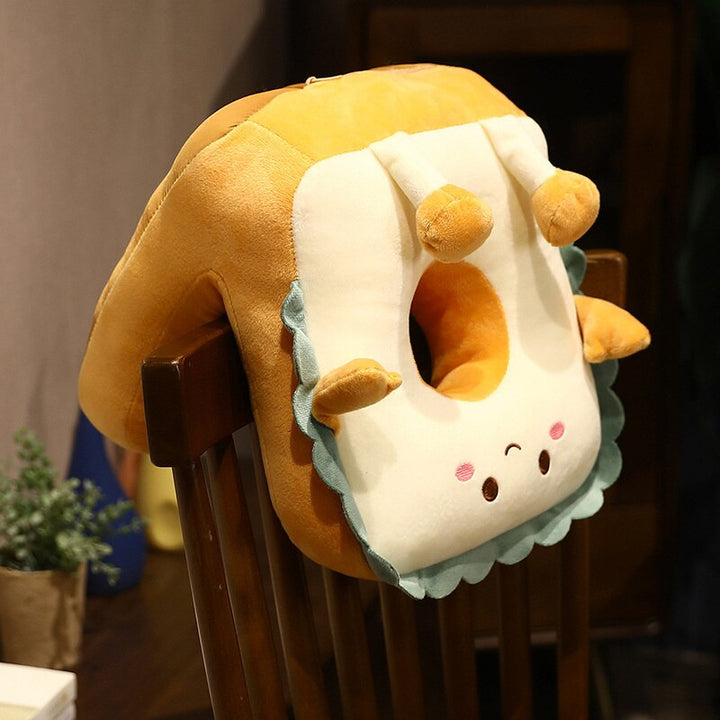 Funny Toast Nap Pillow | Stornfield