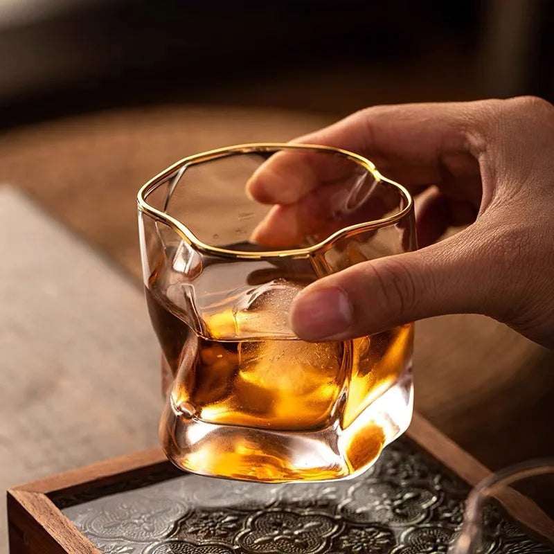 Textured Whiskey Glass 2-Piece Set Stornfield