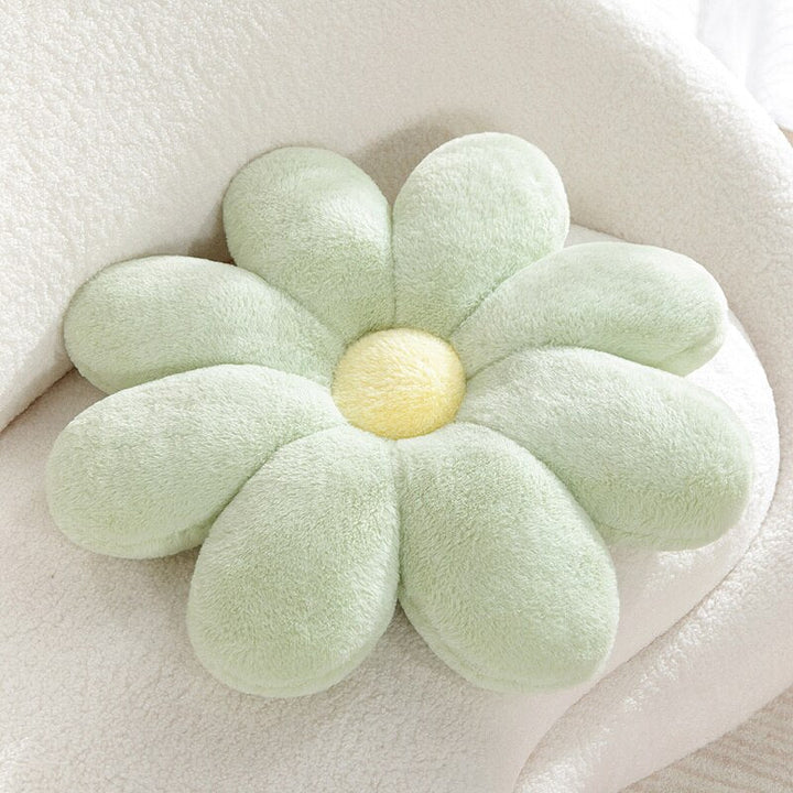 Fluffy Daisy Cushion - Pastel | Stornfield