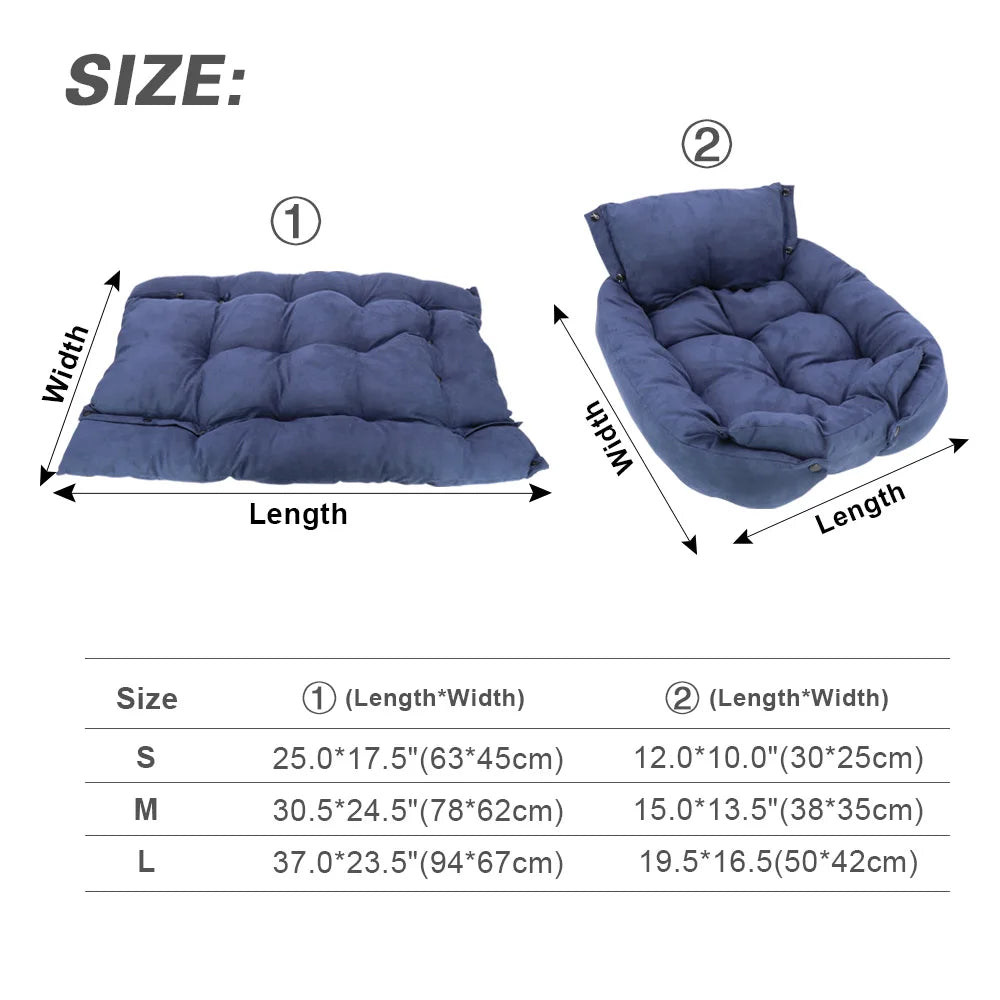 Cozy 3-in-1 bed for pets | Stornfield