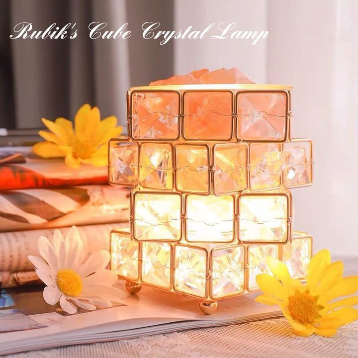 Crystal Room Mood Ambient Geo Shimmer Cube Light | Stornfield