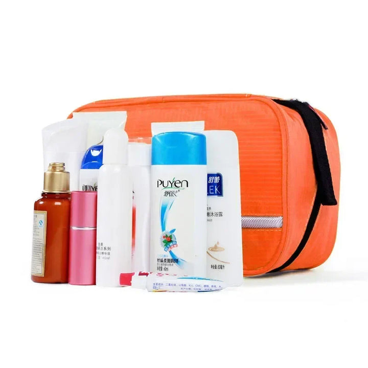 Stornfield | Hanging Toiletry Bag NOMERA TravelHang | With Hooks & Compartments | Waterproof & Foldable | For Women & Men