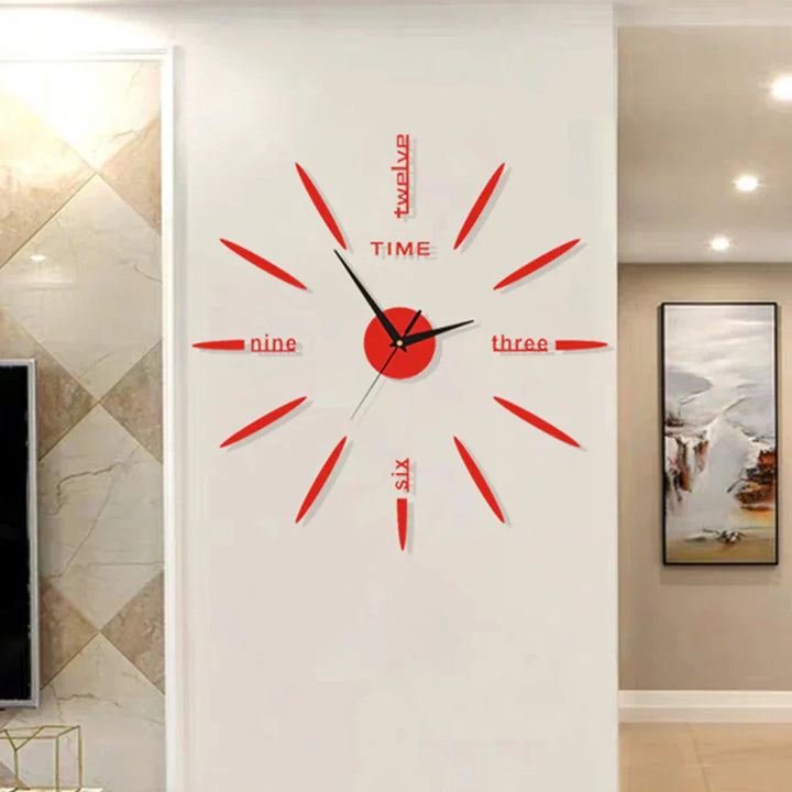 Stornfield | New large unique style acrylic wall clock