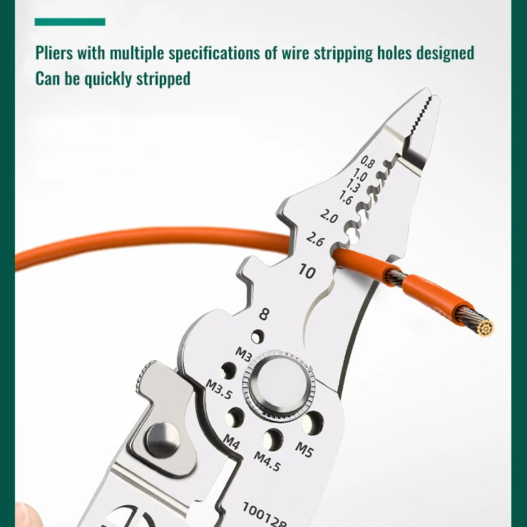 Wire Stripper AdjustaStornfielde Crimper Automatic CaStornfielde Cutter Tool | Stornfield