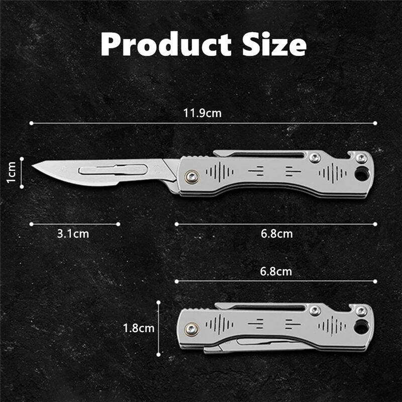 Stainless Steel Camping Master Folding Multifunctional Knife | Stornfield