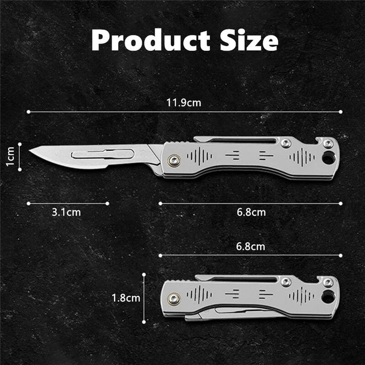 Stainless Steel Camping Master Folding Multifunctional Knife | Stornfield