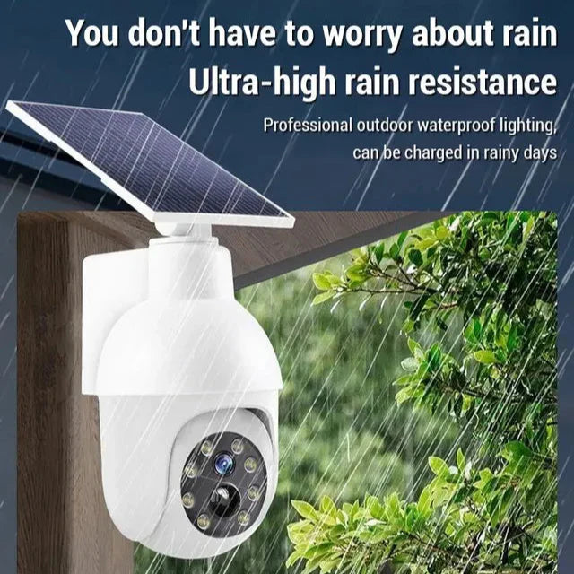Solar Powered Motion Sensor Smart Rainproof Dummy Camera | Stornfield
