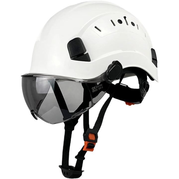 Stornfield | CE ABS Safety Helmet with Goggles & Visor – SafeGuard