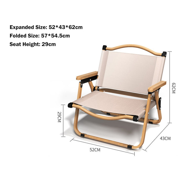 Foldable Anywhere Comfort Outdoor Chair | Stornfield