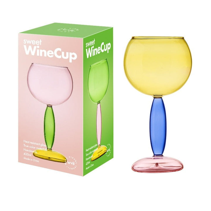 Stornfield | 3-Color Borosilicate Glass - Wine Glass