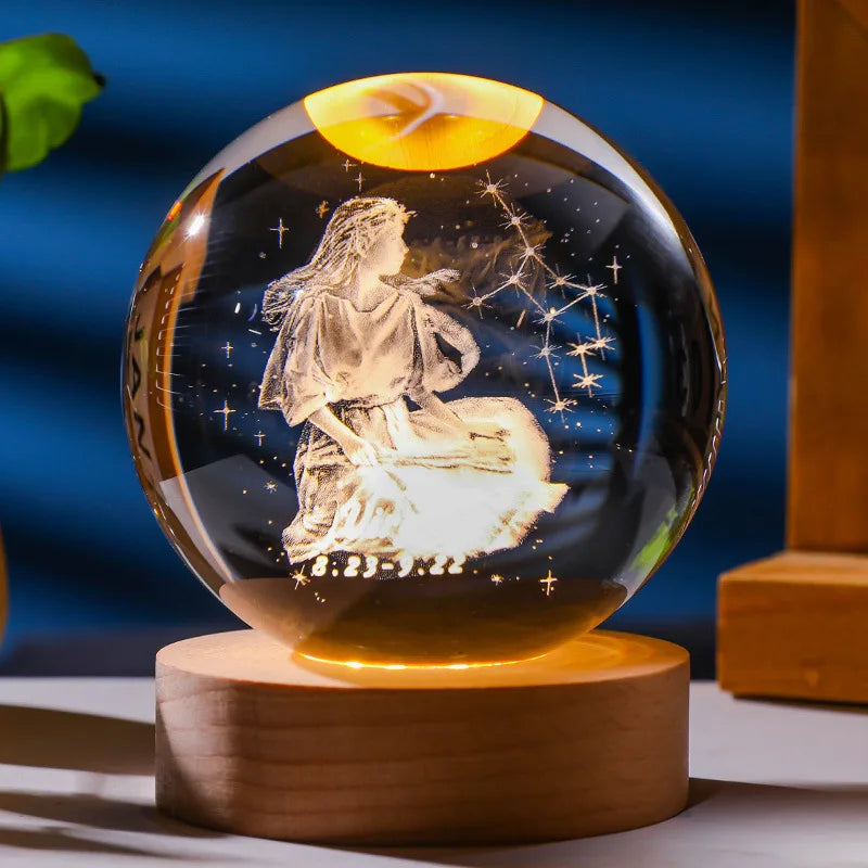 Constellation Crystal Ball Night Light | Stornfield