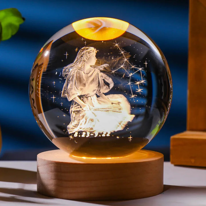 Constellation Crystal Ball Night Light | Stornfield