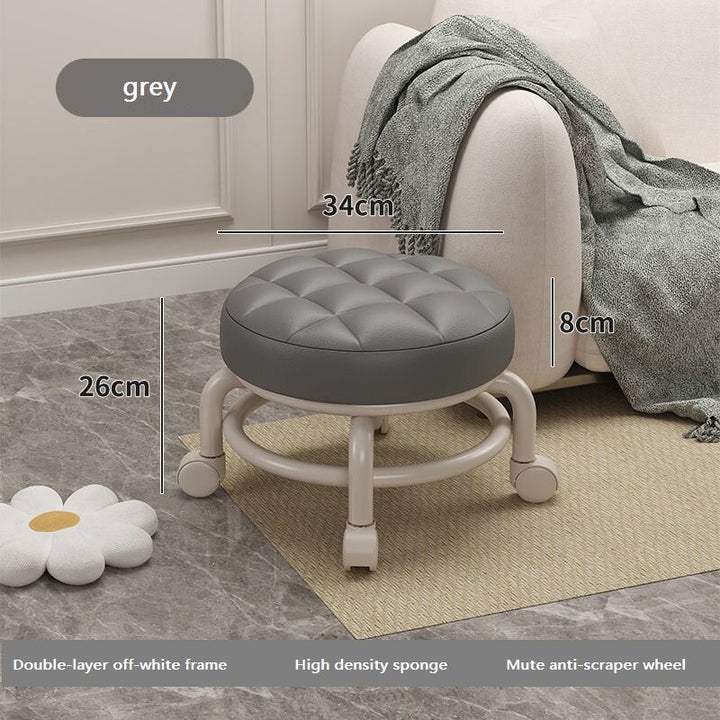 RollEase Mini Rolling Elegant Low Stool | Stornfield