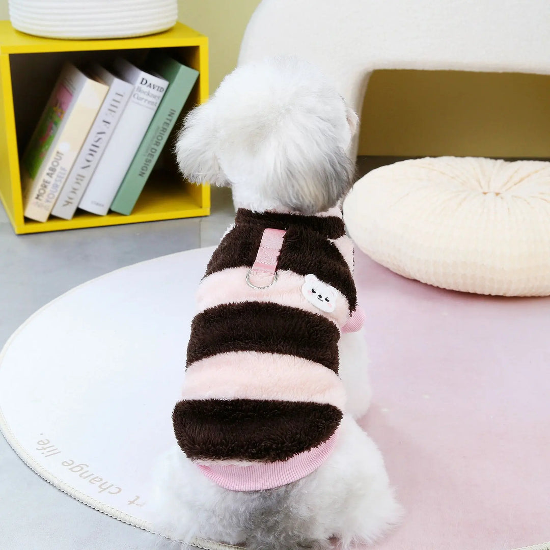 Warmer fleece dog sweater for small dogs Stornfield