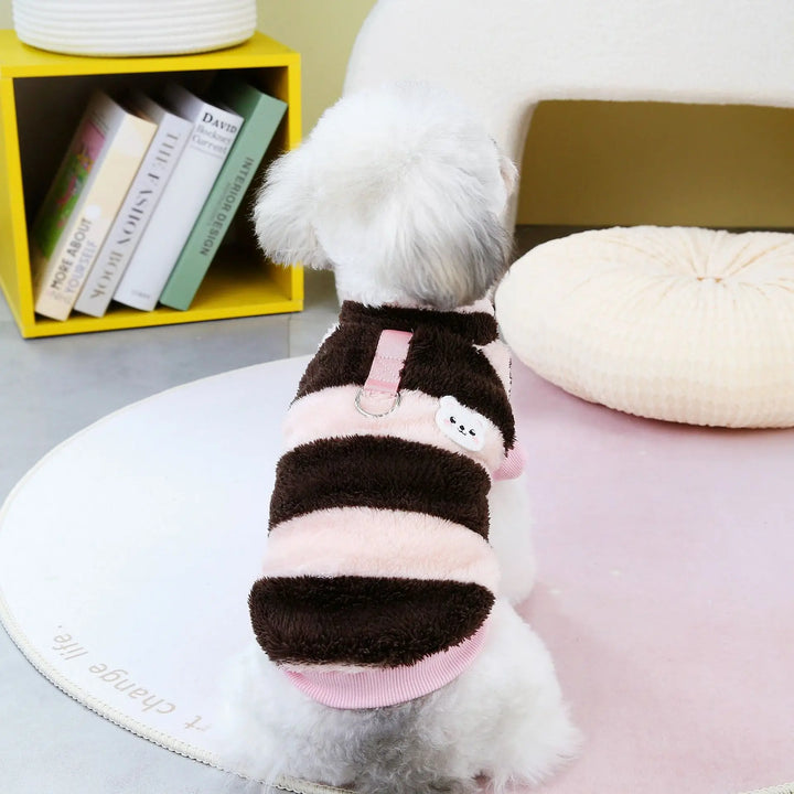 Warmer fleece dog sweater for small dogs Stornfield