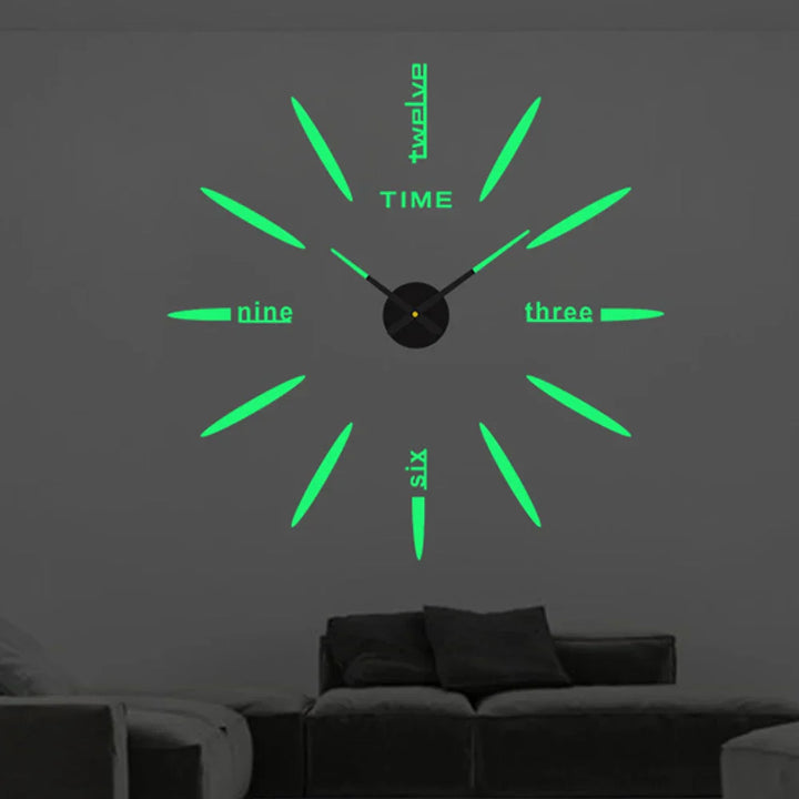 Stornfield | New large unique style acrylic wall clock
