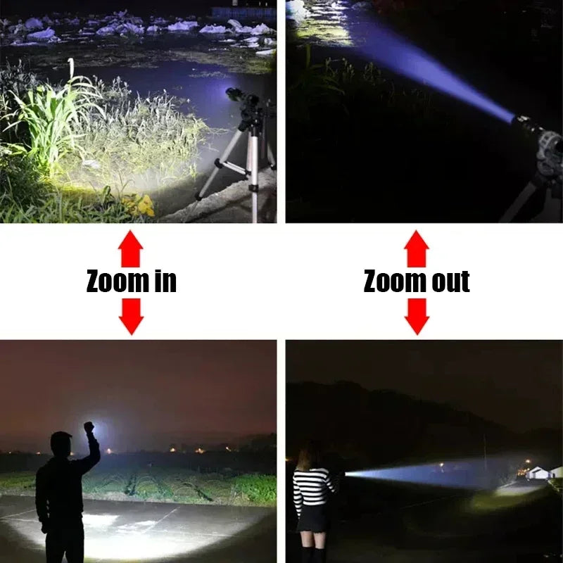 Mini Tactical Camping Rechargeable Flashlight | Stornfield