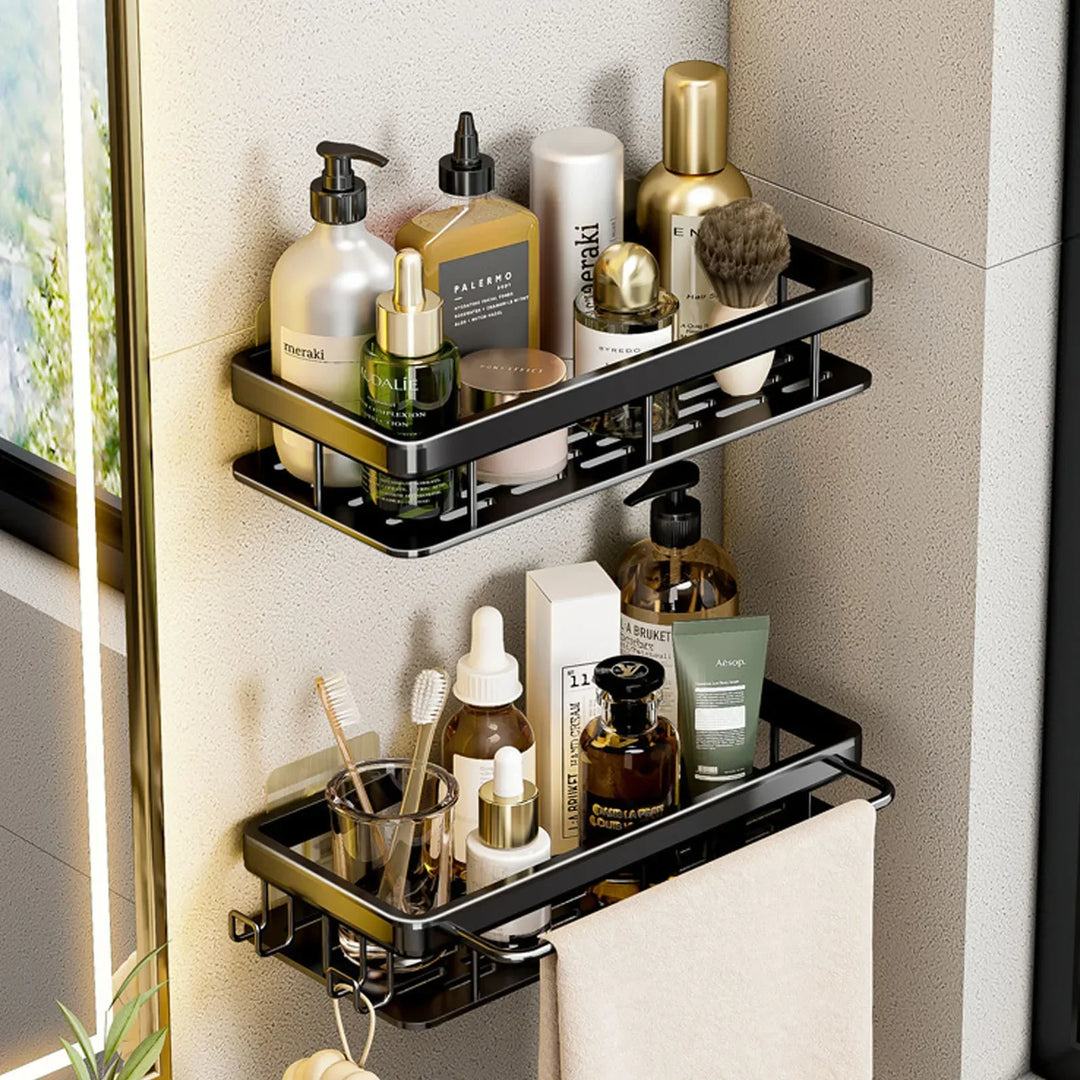 Shower shelf without drilling aluminum | Stornfield