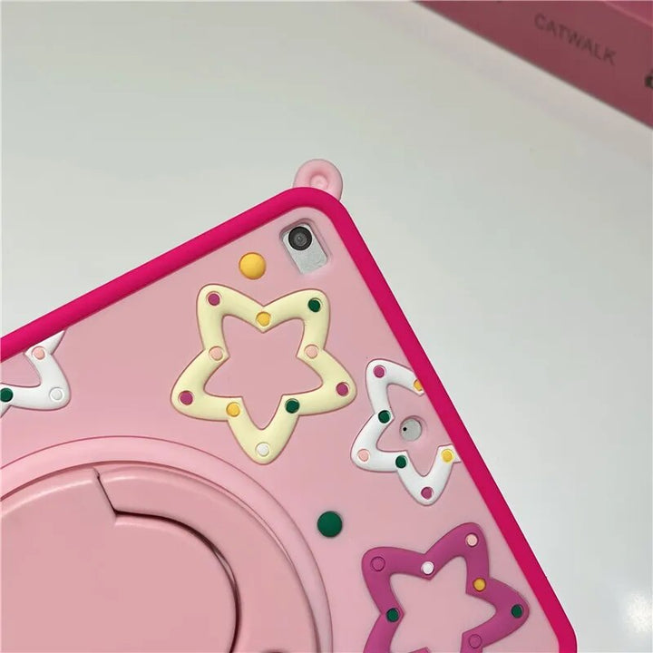 Stornfield | Star Cartoon Kids Flexible iPad Case Stand