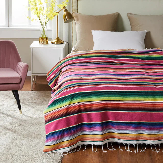 Stornfield | Colorful Serape Mexican Blanket