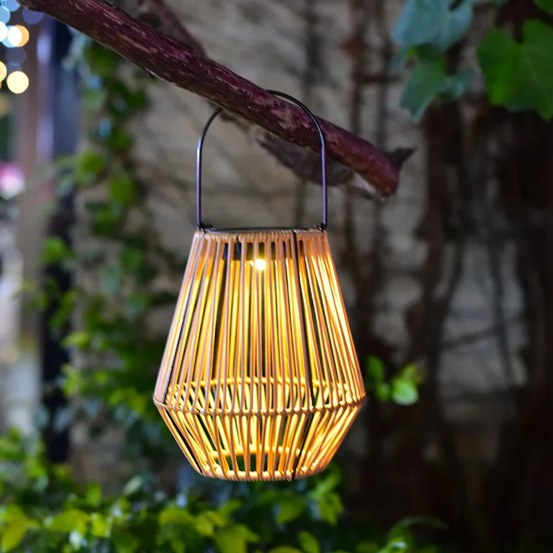 Stornfield Solar Woven Lantern