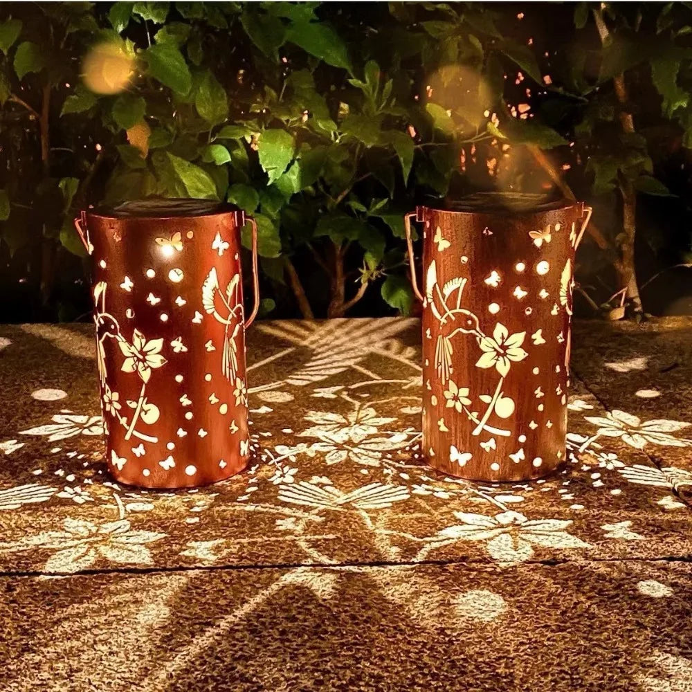 Lanterne Solaire Colibri Creuse Lumineuse