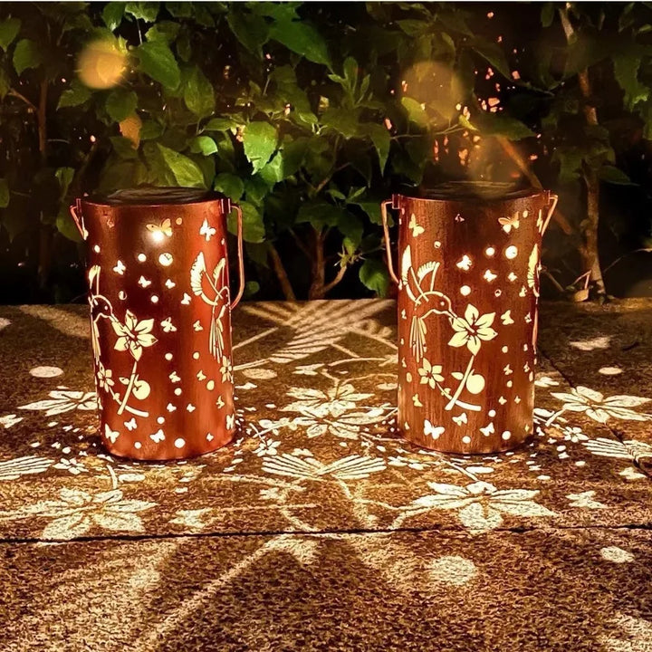Lanterne Solaire Colibri Creuse Lumineuse