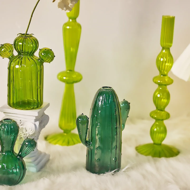 Cactus Glass Vase | Stornfield