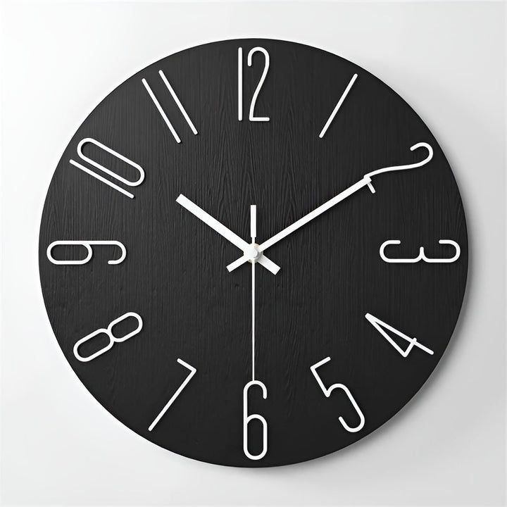3D Wall Clock – Modern and Elegant | Decorative Wall Clock for Living Room and Office | Stornfield
