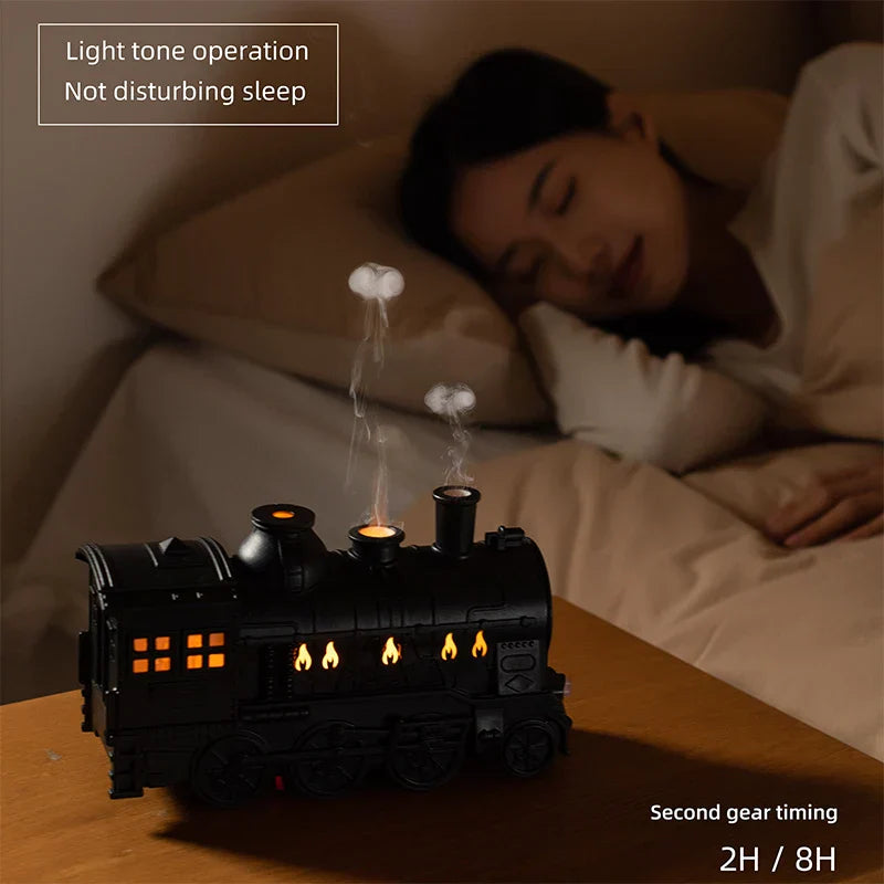 Mini Train Aromatherapy Essential Oil Diffuser Lamp Decor | Stornfield