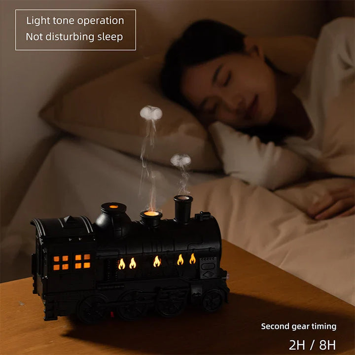 Mini Train Aromatherapy Essential Oil Diffuser Lamp Decor | Stornfield