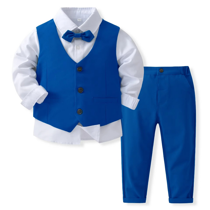 Stornfield | Boys Formal Cotton Outfit Set for Toddlers and Kids