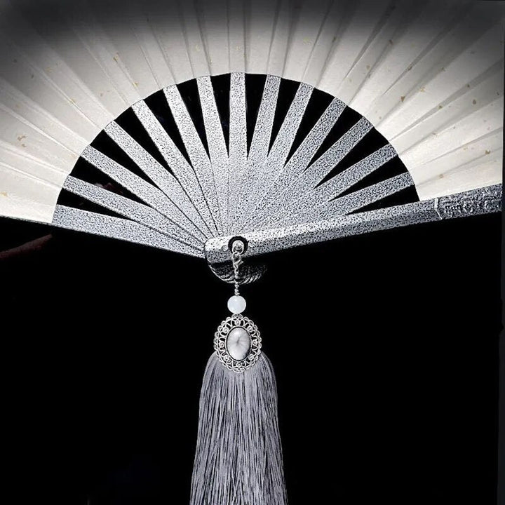 Tungsten Steel Alloy Self-Defense Folding Hand Fan | Stornfield